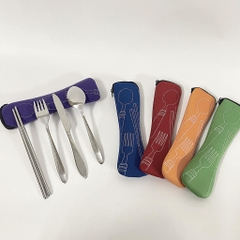Bộ 4 Món Dao, Dĩa, Đũa, Muỗng BB4251
