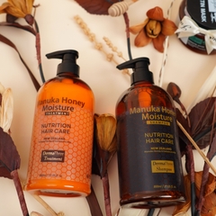 BỘ GỘI XẢ KEO ONG MANUKA DERMATHREE