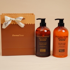BỘ GỘI XẢ KEO ONG MANUKA DERMATHREE