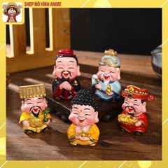 Tượng 6 Vị Thần, Phật Tổ Như Lai, Ngọc Hoàng, Mô Hình Phong Thủy, Decor Trang Trí, Taplo Ô Tô