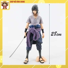Mô Hình Sasuke, Nhân Vật Trong Truyện Tranh Naruto, Cao 28cm, Full Box Siêu Ngầu, Bộ Sưu Tập Anime