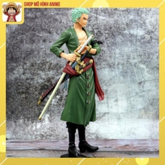 Mô Hình Nhân Vật Zoro, Trong Bộ Truyện Tranh Đảo Hải Tặc One Piece, Cao 27cm, Full Box, Decor Trang Trí, Bộ Sưu Tập