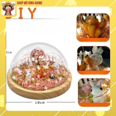 Đèn Ngủ Gia Đình Nhà Thỏ, Đồ Chơi Diy Thủ Công Sáng Tạo, Đèn Decor Trang Trí, Quà Tặng Sinh Nhật, Dịp Lễ Đặc Biệt