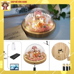 Đèn Ngủ Gia Đình Nhà Thỏ, Đồ Chơi Diy Thủ Công Sáng Tạo, Đèn Decor Trang Trí, Quà Tặng Sinh Nhật, Dịp Lễ Đặc Biệt