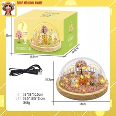 Đèn Ngủ Gia Đình Nhà Thỏ, Đồ Chơi Diy Thủ Công Sáng Tạo, Đèn Decor Trang Trí, Quà Tặng Sinh Nhật, Dịp Lễ Đặc Biệt