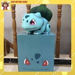 Mô Hình Pokemon Bulbasaur Kích Thước Tỉ Lệ 1:1, Full Box Bộ Sưu Tập Nhân Vật, Decor Trang Trí, Quà Tặng Cho Bé