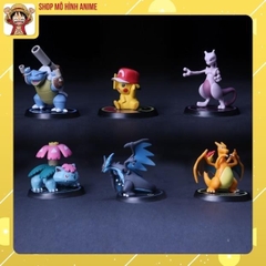 Mô Hình One Piece, Bộ 9 Nhân Vật Băng Hải Tặc Sân Khấu Phiên Bản Thế Hệ Thứ 59 Luffy Xay Thịt, Mô Hình Decor Trang Trí