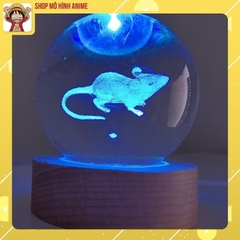 Quả Cầu Pha Lê 3D Phát Sáng, Hình 12 Con Giáp, Đèn Ngủ, Decor Trang Trí Ban Đêm, Quà Tặng Người Yêu, Sinh Nhật