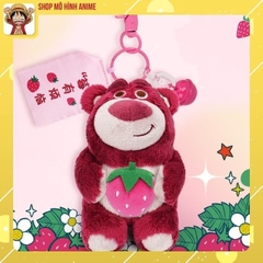 [Chính Hãng] Hộp Mù Blind Box Gấu Dâu Lotso, Mô Hình Móc Khóa Cao Cấp, Thơm Mùi Dâu, Bộ Sưu Tập Nhân Vật Disney