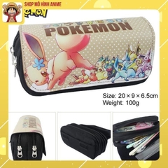 Túi Đựng Bút, Đồ Dùng Học Tập Hình Nhân Vật Pokemon, Pikachu Siêu Đáng Yêu Cho Bé, Thích Hợp Làm Quà Tặng Cho Trẻ
