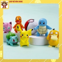 Mô Hình Anime Tổng Hợp, Dragon Ball, One Piece, Naruto, Bộ Các Mô Hình ChiBi Siêu Cute Đáng Yêu, Bộ Sưu Tập Nhân Vật
