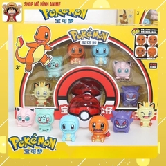 Mô Hình Pokemon Thay Đổi 4 Sắc Thái Khuôn Mặt Khác Nhau, Mô Hình Nhân Vật Anime Biểu Cảm Dễ Thương, Quà Tặng Cho Các Bé