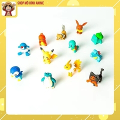 Mô Hình Pokemon, Bộ 4 Hộp 12 Nhân Vật Pikachu, Pokemon, Full Box Đóng Hộp Cao Cấp, Quà Tặng Dành Cho Bé