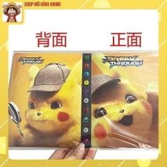 Sách Đựng Bộ Sưu Tập Thẻ Bài Pokemon, Khe Đựng 240  Thẻ Bài Các Nhân Vật Yêu Thích Của Bé