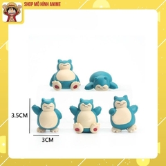 Mô Hình 5 Nhân Vật Kabigon Trong Pokemon Cao 4cm, Mô Hình Decor Trang Trí, Bộ Sưu Tập Nhân Vật