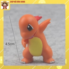 Combo 4 Quả Cầu Tự Động Ném Thú, Pikachu, Hitokage, Fushigidane, Zenigame, Đồ Chơi, Bộ Sưu Tập Nhân Vật Cho Bé