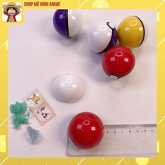 Đồ chơi Máy Vặn Bóng Pokemon, One Piece, Hộp Chưa 6 Quả Trứng Chứa Mô Hình Bí Ẩn, Đồ Chơi Cho Bé