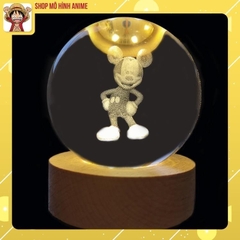 Quả Cầu Pha Lê Phát Sáng, Đèn Led USB, Đường Kính 6cm, Decor Trang Trí, Quà Tặng Sinh Nhật, Người Thân, Ngày Đặc Biệt