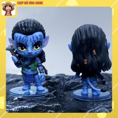 Mô Hình Nhân Vật  Avatar, Phim Điện Ảnh Bom Tấn, Mô Hình Chibi Cao 12cm, Decor Trang Trí, Bộ Sưu Tập Nhân Vật