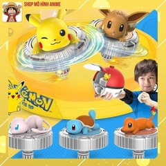 Đồ Chơi Con Quay Ma Thuật Pokemon Cao Cấp, Full Box, Đồ Chơi Đối Kháng 2 Người, Quà Tặng Thích Hợp Cho Các Bạn Nhỏ