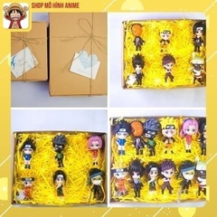 Quà Tặng Sinh Nhật, Hộp Quà Mô Hình Nhân Vật Naruto,Itachi, Sasuke Các Nhân Vật Anime Yêu Thích Của Các Bạn Nhỏ