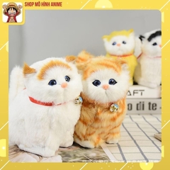 Mô Hình Gấu Bông Mèo Con Xinh Đẹp, Đa Dạng Màu Sắc, Decor Trang Trí Phòng Làm Việc, Phòng Ngủ, Quà Tặng Sáng Tạo