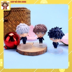 Mô Hình Bộ 5 Nhân Vật Anime Chú Thuật Hồi Chiến Kaisen Gojo, Mô Hình Để Bàn Decor Trang Trí, Quà Tặng Sinh Nhật Cho Bé