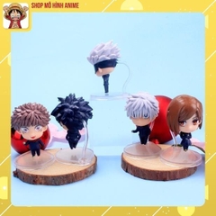 Mô Hình Bộ 5 Nhân Vật Anime Chú Thuật Hồi Chiến Kaisen Gojo, Mô Hình Để Bàn Decor Trang Trí, Quà Tặng Sinh Nhật Cho Bé