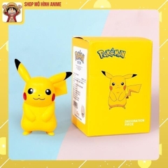 Mô Hình Pikachu, Phim Hoạt Hình Pokemon, Thích Hợp Trang Trí, Decor, Bộ Sưu Tập, Làm Quà Tặng - Full Box