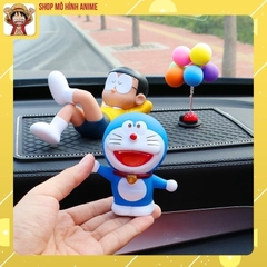 Mô Hình Nobita Nằm Ngủ, Doraemon, Chùm Bóng Bay, Kích Thước 9cm, Mô Hình Decor Trang Trí, Bộ Sưu Tập Nhân Vật Yêu Thích