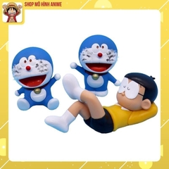 Mô Hình Nobita Nằm Ngủ, Doraemon, Chùm Bóng Bay, Kích Thước 9cm, Mô Hình Decor Trang Trí, Bộ Sưu Tập Nhân Vật Yêu Thích
