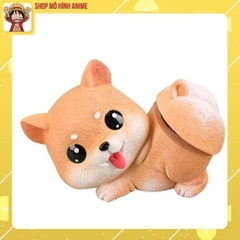 Mô Hình Thú Lắc Mông Cún Mèo Heo Chim,trưng  bày ô tô, tiểu cảnh, bày bàn học, tủ sách, trang trí shop