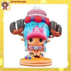 Mô Hình Nhân Vật OnePiece, Mô Hình Chopper Hình Chiếc Bánh Kem Xinh Đẹp Cute Cao 11cm, Full Box, Mô Hình Decor Trang Trí