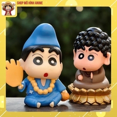 Mô Hình Nhân Vật Shin Cosplay Tế Công, Phật Siêu Cute Hột Me, Mô Hình Cao 13,5cm Decor Trang Trí, Bộ Sưu Tập Nhân Vật