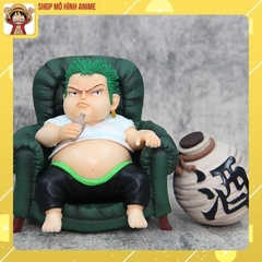Mô Hình OnePiece, Luffy, Zoro, Sanchi Béo Mập Siêu Cao 18cm, Mô Hình Decor Trang Trí, Bộ Sưu Tập Nhân Vật Yêu Thích
