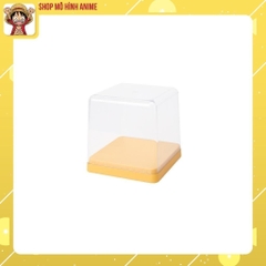 Hộp Đựng Mô Hình PopMart Hình Vuông Acrylic 4 Màu, Tủ Bảo Quản Lego, Búp Bê Bubble Mart Sạch Sẽ, Chống Nước, Chống Bụi