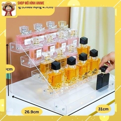 Kệ Mica Trưng Bày Sơn Móng Tay, Kệ Đựng Đồ Nail Mi Móng, Đựng Đồ Son Môi, Nước Hoa, Mỹ Phẩm, Sắp Xếp Đồ Gọn Gàng