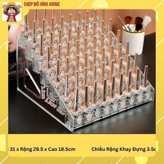 Kệ Mica Trưng Bày Sơn Móng Tay, Kệ Đựng Đồ Nail Mi Móng, Đựng Đồ Son Môi, Nước Hoa, Mỹ Phẩm, Sắp Xếp Đồ Gọn Gàng
