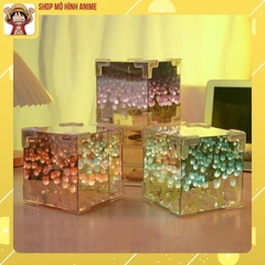Đèn Ngủ Hoa Tulip Khối Lập Phương Rubik Tráng Gương Độc Đáo, Đồ Decor Trang Trí Thủ Công Diy, Quà Tặng Sinh Nhật, Dịp Lễ