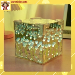 Đèn Ngủ Hoa Tulip Khối Lập Phương Rubik Tráng Gương Độc Đáo, Đồ Decor Trang Trí Thủ Công Diy, Quà Tặng Sinh Nhật, Dịp Lễ