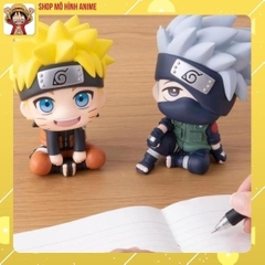 Mô Hình 2 Nhân Vật  Naruto, Kakashi ChiBi Siêu Đẹp, Cao 7cm, Mô Hình Decor Trang Trí Bàn Học, Bộ Sưu Tập Nhân Vật