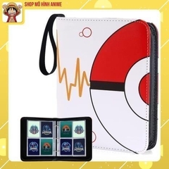 Sách Đựng Bộ Sưu Tập Thẻ Bài Pokemon , Khe Đựng 400 Thẻ TCG, Túi Da Cao Cấp, Bộ Sưu Tập Cho Bé
