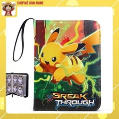 Sách Đựng Bộ Sưu Tập Thẻ Bài Pokemon , Khe Đựng 400 Thẻ TCG, Túi Da Cao Cấp, Bộ Sưu Tập Cho Bé