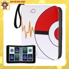 Sách Đựng Bộ Sưu Tập Thẻ Bài Pokemon , Khe Đựng 400 Thẻ TCG, Túi Da Cao Cấp, Bộ Sưu Tập Cho Bé