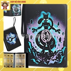 Sách Đựng Bộ Sưu Tập Thẻ Bài Pokemon , Khe Đựng 400 Thẻ TCG, Túi Da Cao Cấp, Bộ Sưu Tập Cho Bé