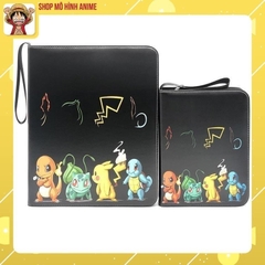 Sách Đựng Bộ Sưu Tập Thẻ Bài Pokemon , Khe Đựng 400 Thẻ TCG, Túi Da Cao Cấp, Bộ Sưu Tập Cho Bé