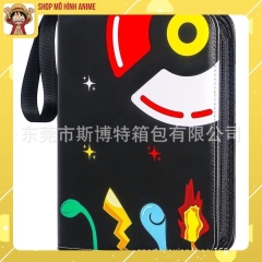 Sách Đựng Bộ Sưu Tập Thẻ Bài Pokemon , Khe Đựng 400 Thẻ TCG, Túi Da Cao Cấp, Bộ Sưu Tập Cho Bé