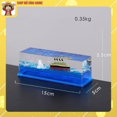 Mô Hình Thuyền Bất Tử NIGO 4 - Tàu Titanic, Trang Trí Decor, Trưng Bày Taplo Ô Tô, Làm Quà Tặng Người Thân, Bạn Bè