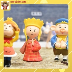 Mô Hình Tây Du Ký 5 Thầy Trò Đường Tăng, Tôn Ngộ Không, Cao 6cm, Mô hình Để Bàn Làm Việc, Decor Trang Trí