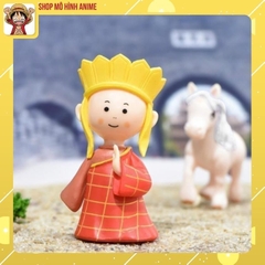 Mô Hình Tây Du Ký 5 Thầy Trò Đường Tăng, Tôn Ngộ Không, Cao 6cm, Mô hình Để Bàn Làm Việc, Decor Trang Trí